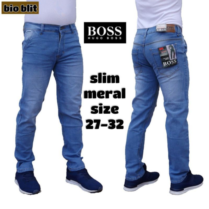 celana Levis pria casual