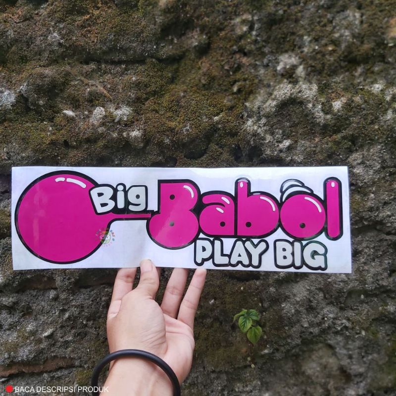 sticker bigbabol cutting sticker motor scoopy beat mio nmax aerox dll