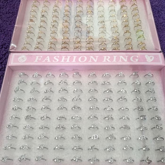 GROSIR CINCIN MAINAN ANAK PEREMPUAN FASHION RING - SOUVENIR ULTAH ANAK