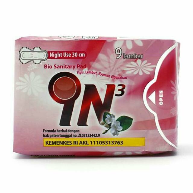 Night Use Pembalut IN3 Ball ORIGINAL