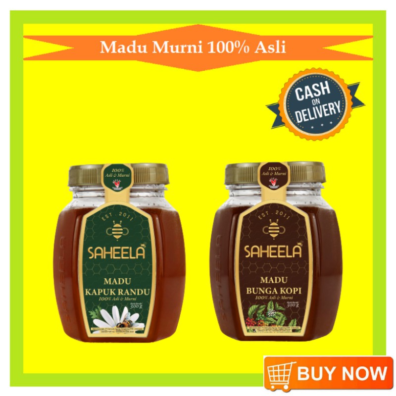 

Makanan Sehat - DINKES P-IRT N0. 1093318129172018-2023 - Madu Asli - Madu Asli - Madu Saheela