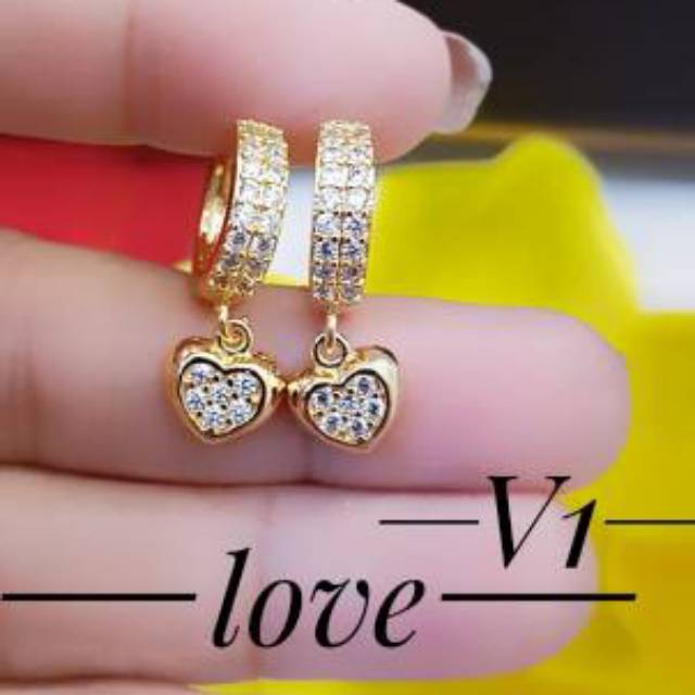 Xuping set perhiasan lapis emas 24k 1602