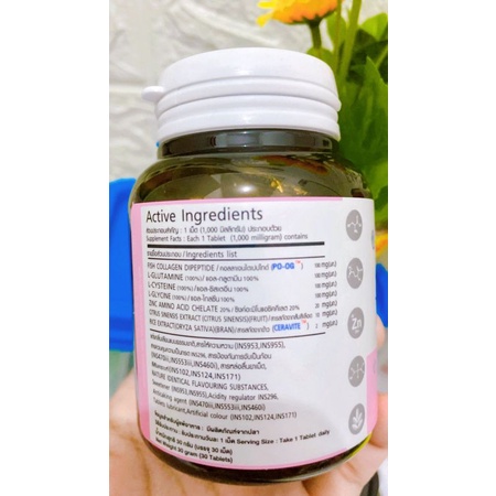 COLLAGEN PEMUTIH BADAN/COLLAGEN THAILAND ORIGINAL 100%/ PEMUTIH BADAN/SUPLEMEN KECANTIKAN KULIT