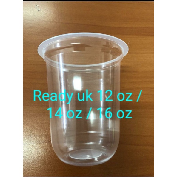 

Ukf5Pc6F4H (Kuliner.Kita) Cup Gelas Oval 12Oz / 14Oz / 16Oz Isi 50Pcs