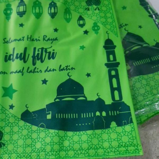

♣ Tas lebaran/goodiebag lebaran uk 30×40 sablon 2 sisi ✹