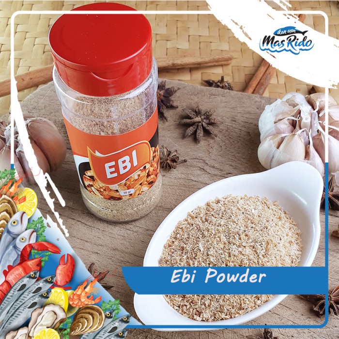 

Instan-Masak-Bumbu- Ebi / Ebi Powder / Ebi Bubuk / Bubuk Ebi -Bumbu-Masak-Instan.