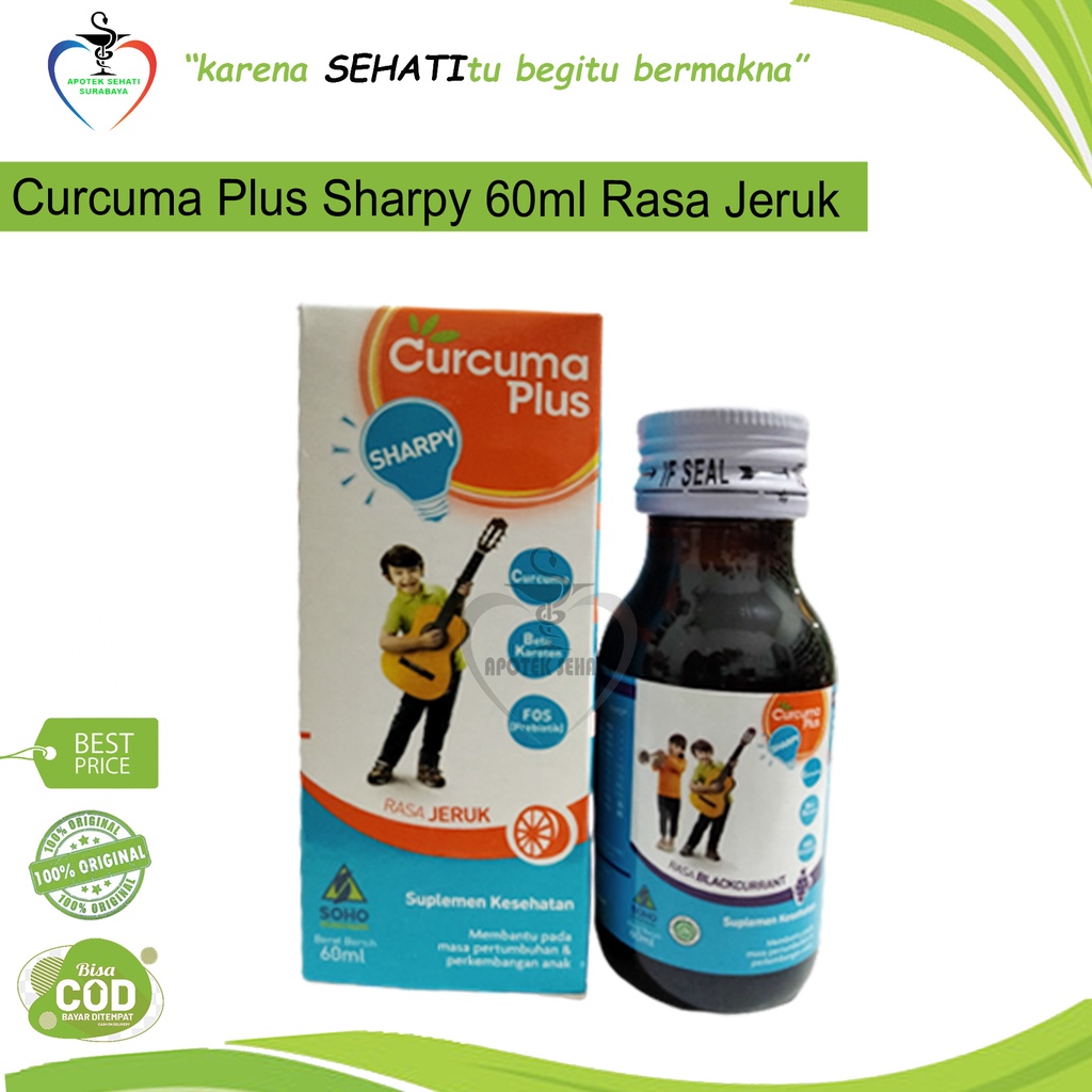 Curcuma Sharpy Penambah Nafsu makan Anak