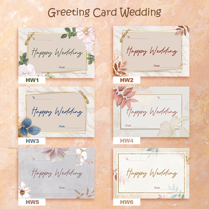 KARTU/STIKER/HANGTAG WEDDING CARD / GREETING CARD CUSTOM/ KARTU UCAPAN WEDDING