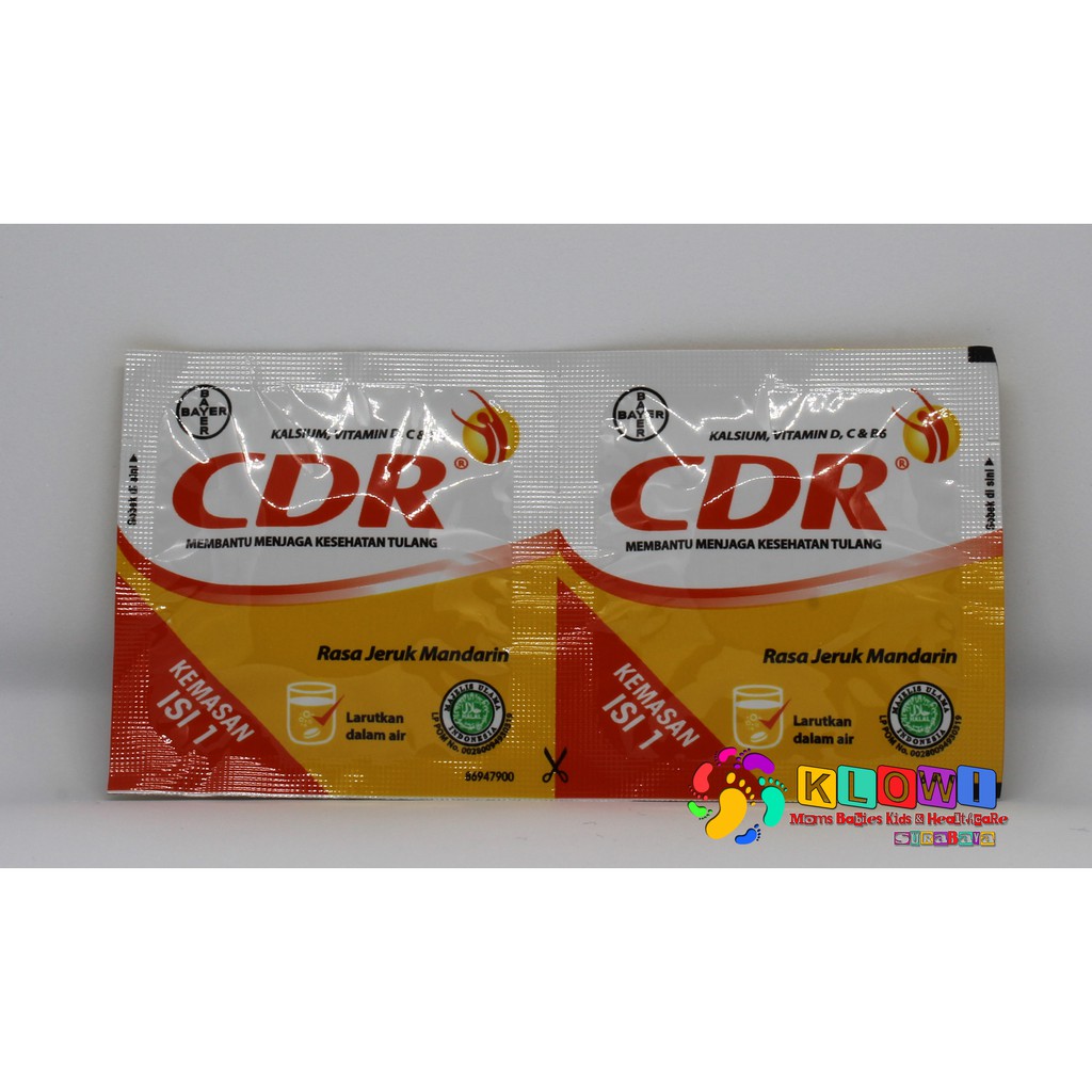 CDR  Calsium D Redoxon / Jeruk / CDR 10 / CDR 15 / CDR Twinpack / CDR Fortos / CDR Fruit Punch