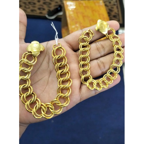 gelang wanita emas sepuhan