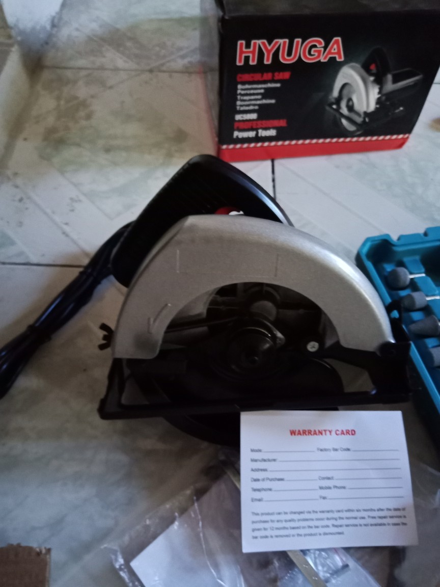 Mesin Circular Saw Hyuga 650watt Full Bonus Keluaran Terbaru 2020