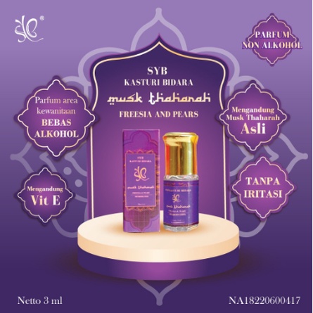 SYB Kasturi Bidara Musk Thaharah