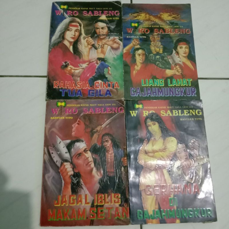 novel wiro sableng 212, cabutan