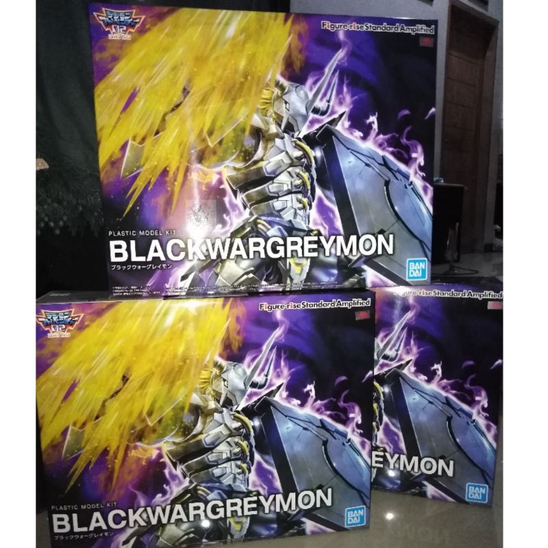 Figure rise Standard Black Wargreymon Amplified Bandai