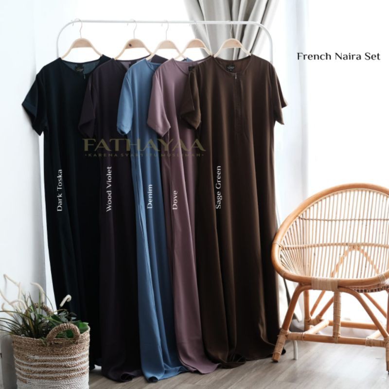 Gamis Naira Set by Fathaya