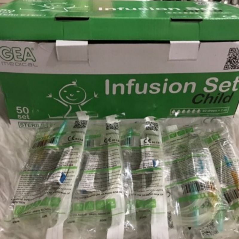 Infus Set GEA Anak / Selang Infus Anak