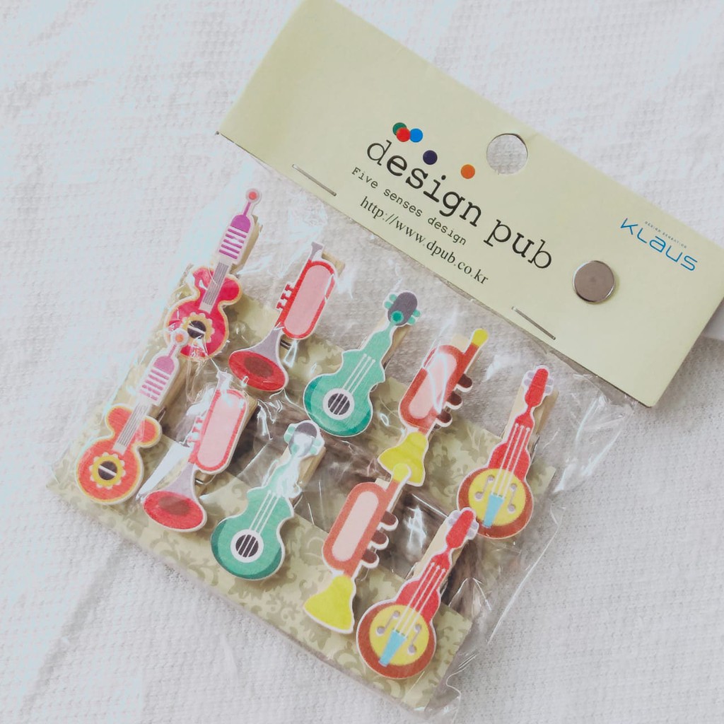 Penjepit Kayu Klip Foto imp - Wooden Clip Motif Karakter