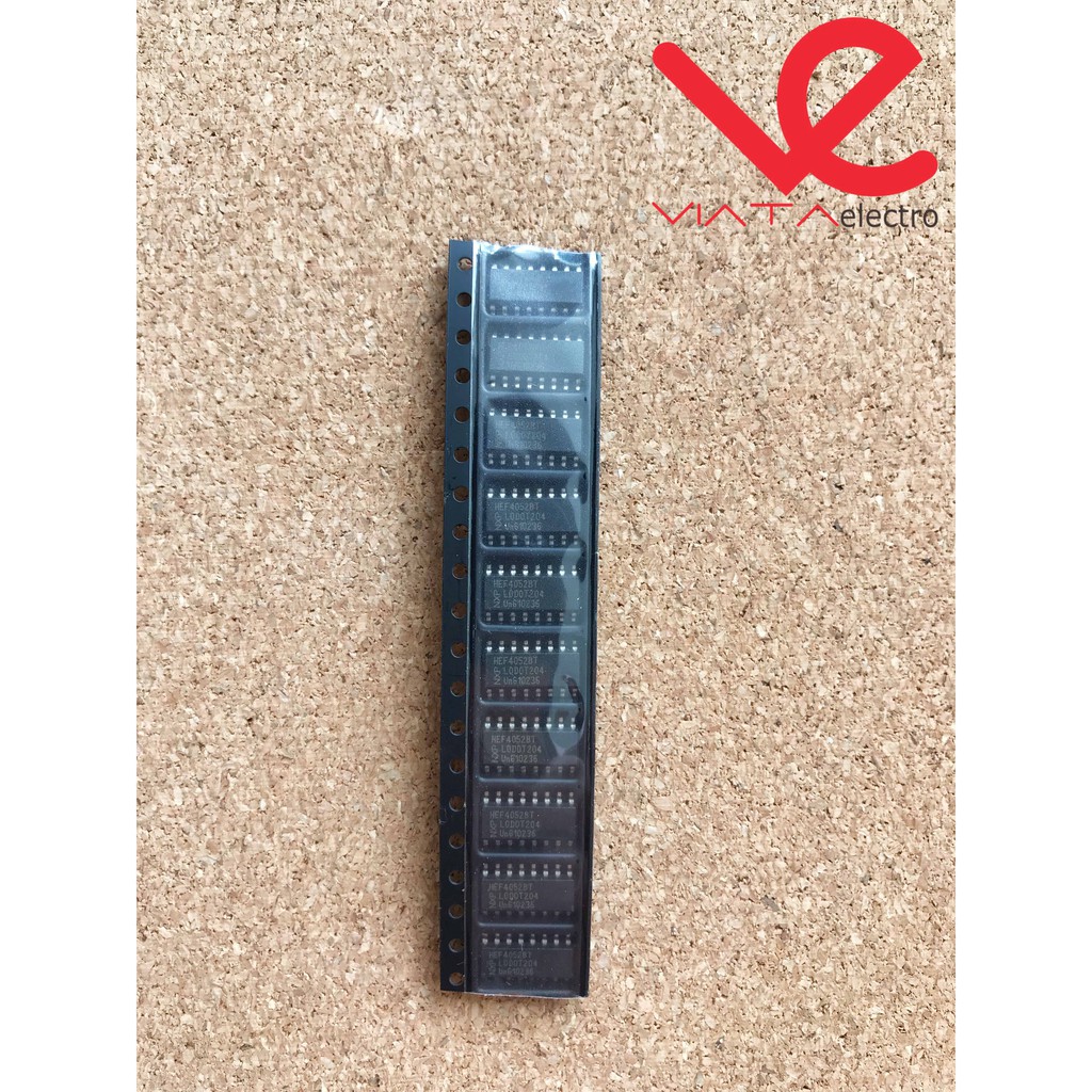 SMD CD4052 HEF4052 ASLI ORIGINAL TRANSISTOR CD 4052 HEF 4052