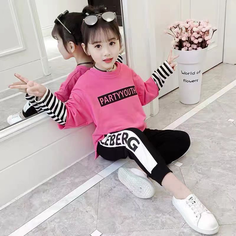 set Jogger premium import anak perempuan