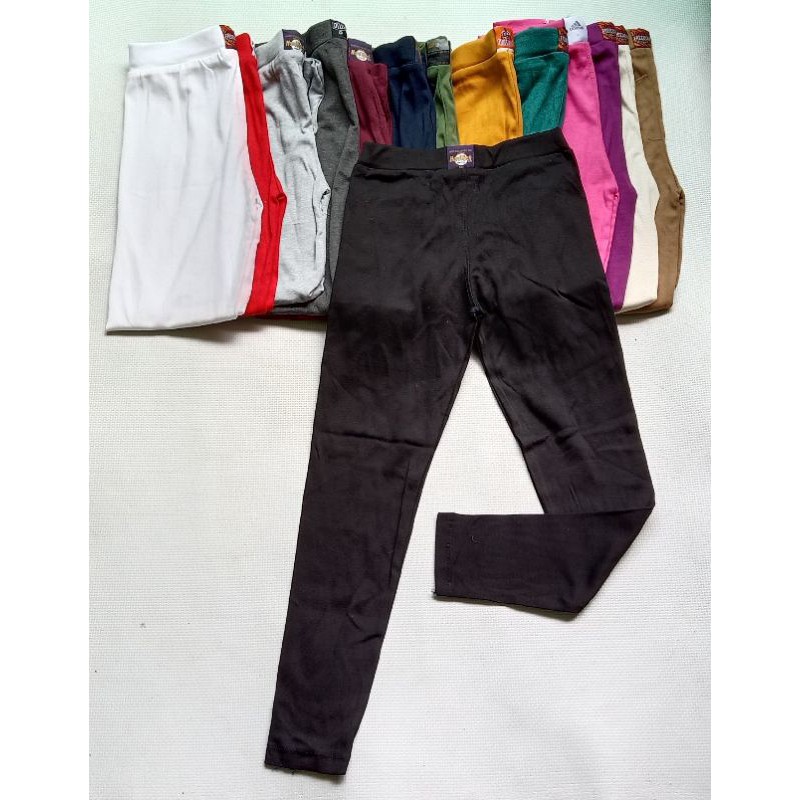 Legging Panjang Kaos Rayon Lembut Standard