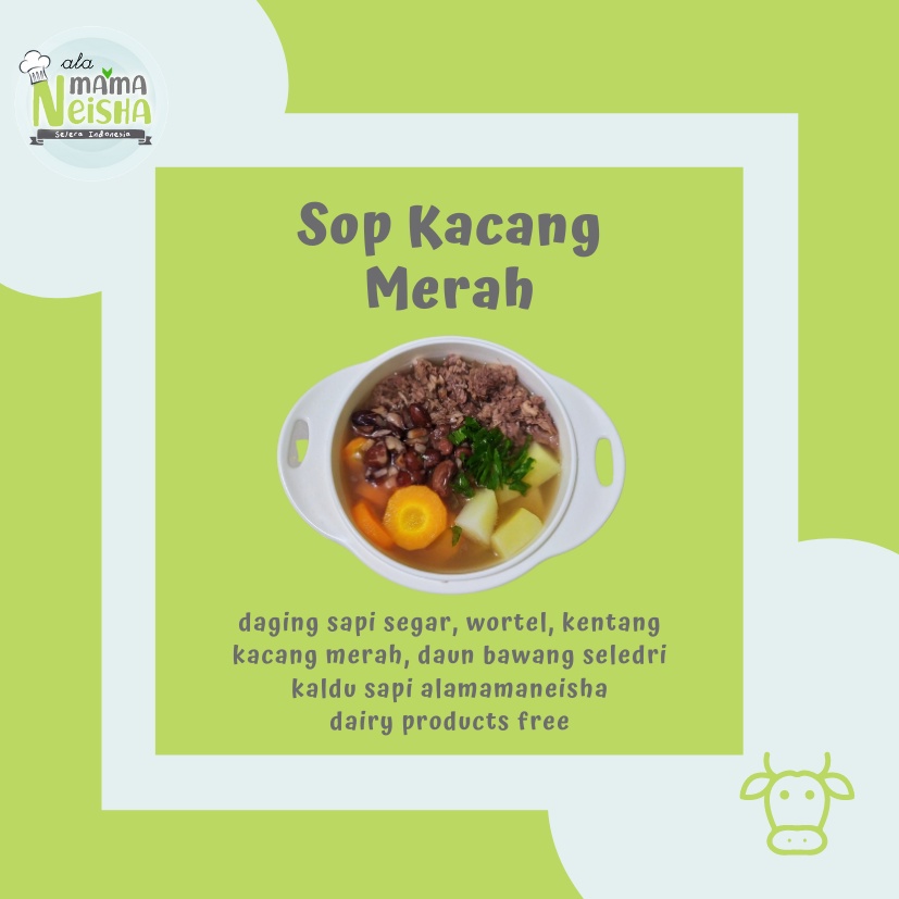 Sop Kacang Merah (Baby and Toddler Catering) - Katering Anak Sehat MPASI
