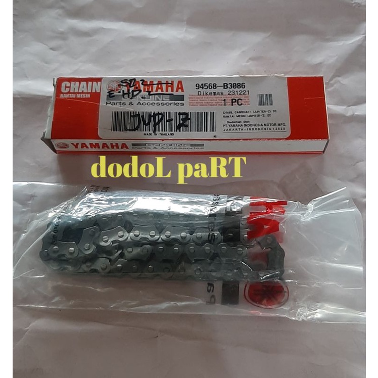 Rantai Kamprat Keteng Mesin Yamaha Jupiter Z Burhan Vega R New 2006 ORI YAMAHA 94568-B3086