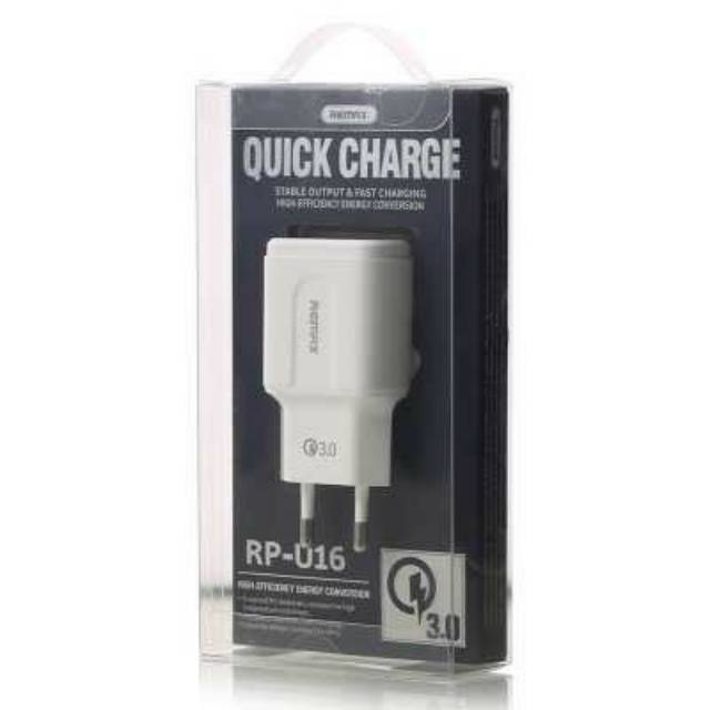 Remax Charger USB Quick Charge 3.0 3A 1 Port