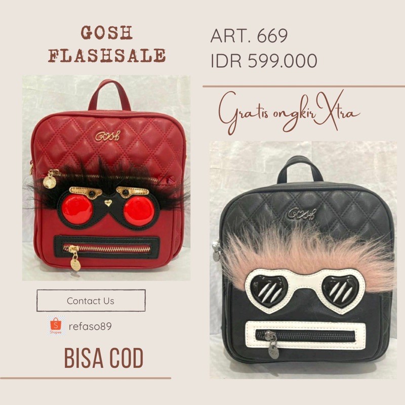TAS GOSH ART 669 RANSEL MULTIFUNGSI