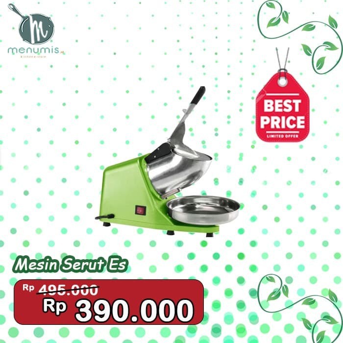 Mesin Serut Es Nankai / Ice Crusher Murah