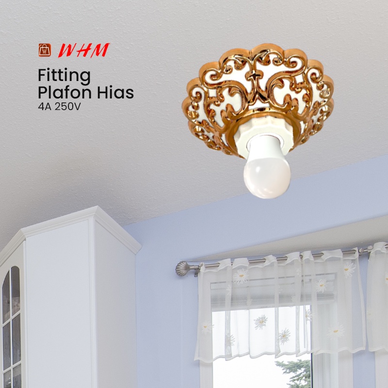 fitting lampu plafon/fitting hias/fitting lampu plafon hias/fitting lampu hias