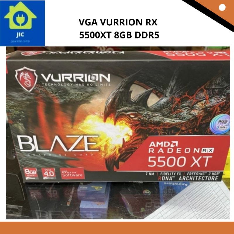 VGA VURRION RX 5500XT 8GB DDR5