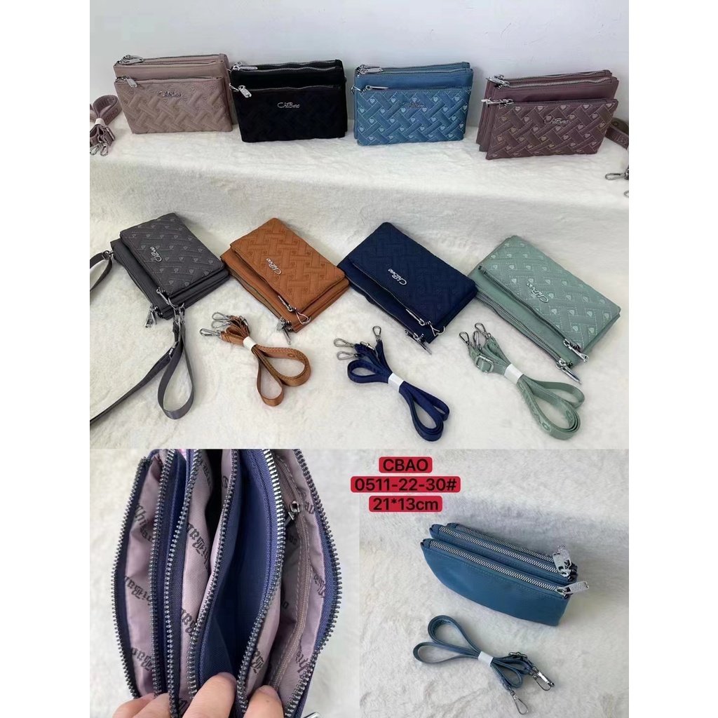 Tas Wanita Import Selempang CHIBAO CB0511-22-30 0511-22-30 CB051122-30 051122-30 CB0511 0511 Bordir Kepang Super Quality Impor