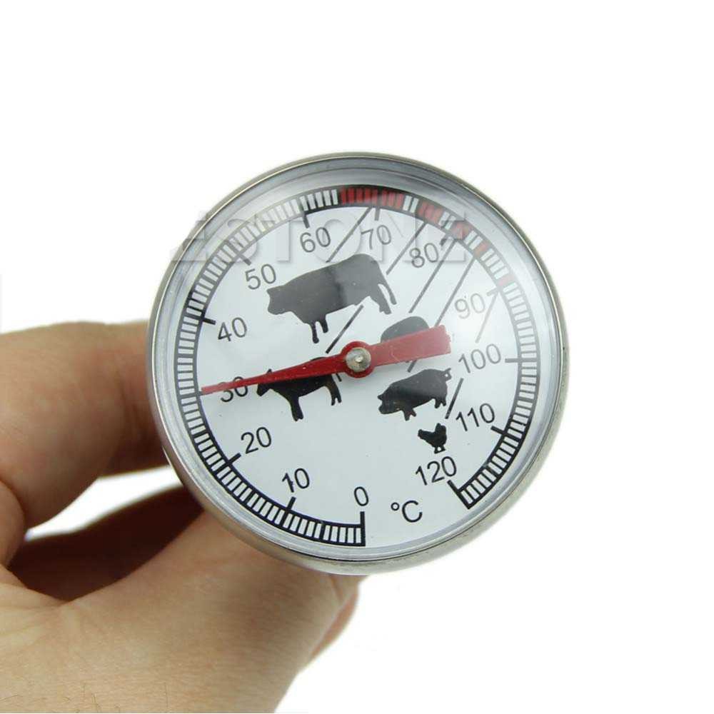 BBQ Food Thermometer Meat Gauge Instant Read Probe - D9144