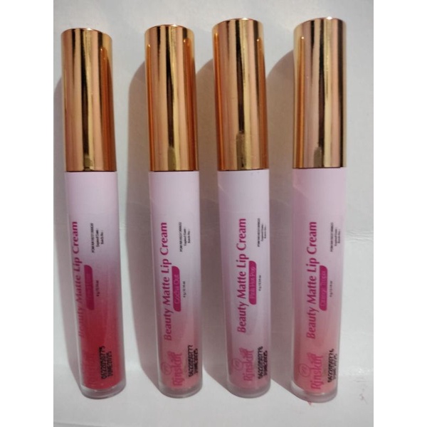 BPOM BEAUTY MATTE LIP CREAM NR GLOW RJNSKIN LIP MATTE KOSMETIK