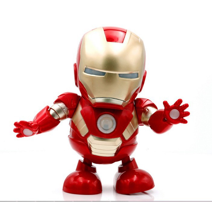 BESSELER!!! MAINAN ROBOT IRON MAN DANCING ROBOT DANCE ROBOT HERO DANCE JUAL ROBOT ANAK BAGUS MURAH