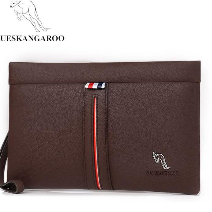 (BIG SALE) Yueskangaroo Clutch Handbag Tas Tangan Pria Import Original Yues Kangaroo