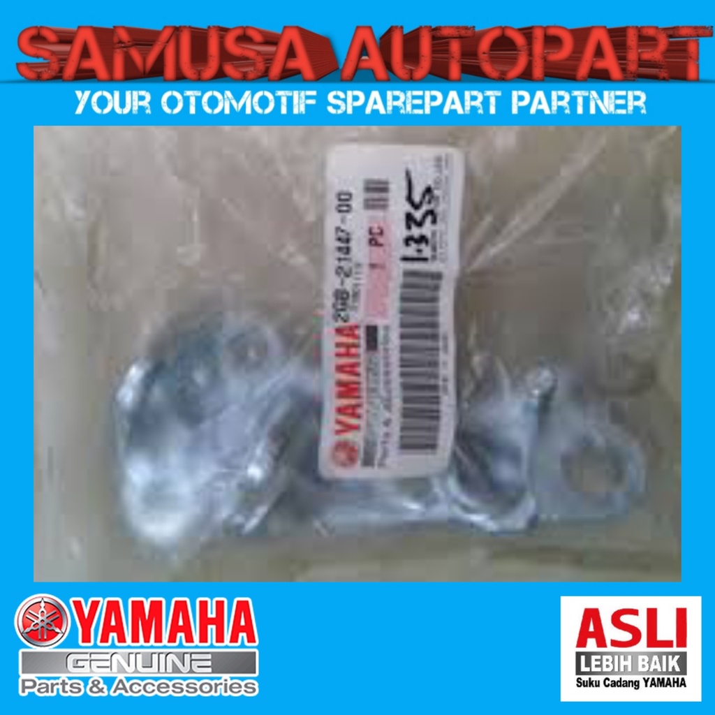 BRACKET FOOTREST / DUDUKAN FOOTSTEP BELAKANG YZ250FX , WR250F , WR450F ORIGINAL / 2GB-21447-00