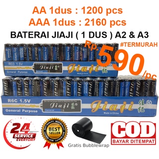 Baterai JIAJI AA / AAA 1 Dus ( AA : 1200 pcs , AAA : 2160 pcs )