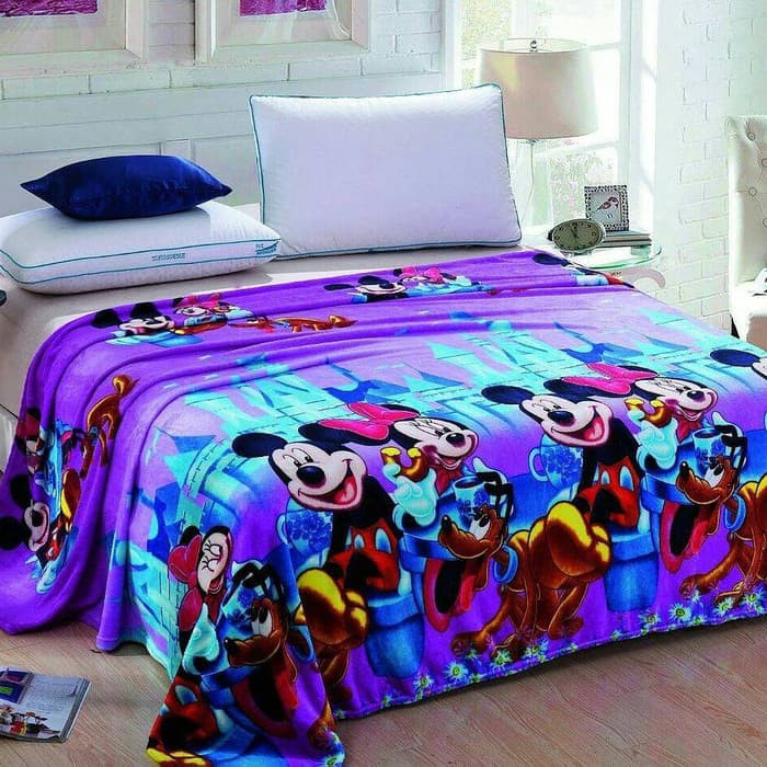 SELIMUT BULU MICKEY MINNIE