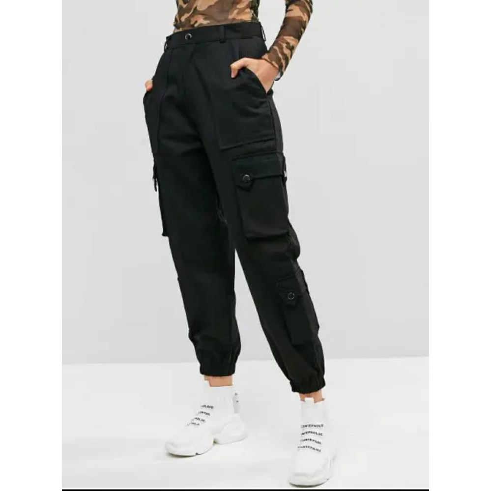 Celana jogger many pocket//celana pria wanita