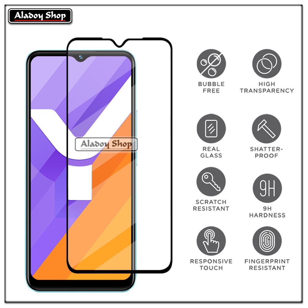 Tempered Glass Vivo Y02S/Y16 Anti Gores Layar Screen Protector