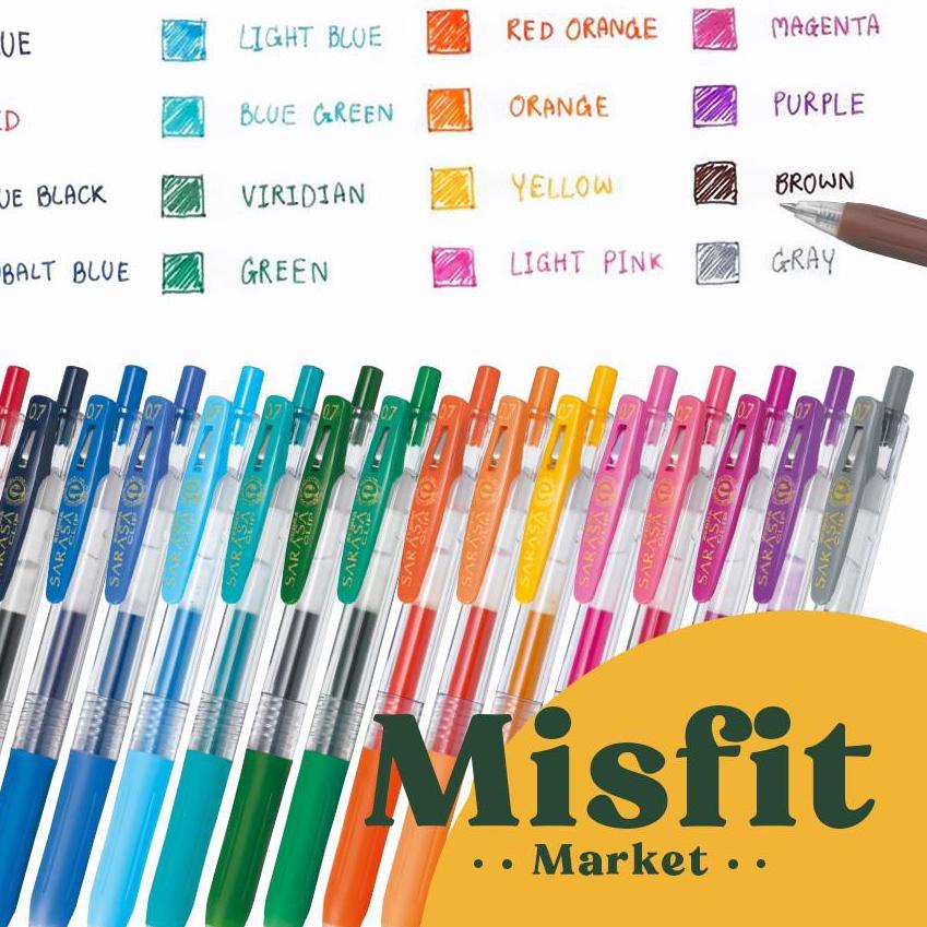 

✅Viral Banget❤ ZEBRA SARASA CLIP JJB15 Gel Pen 0.7 mm produck terbaik