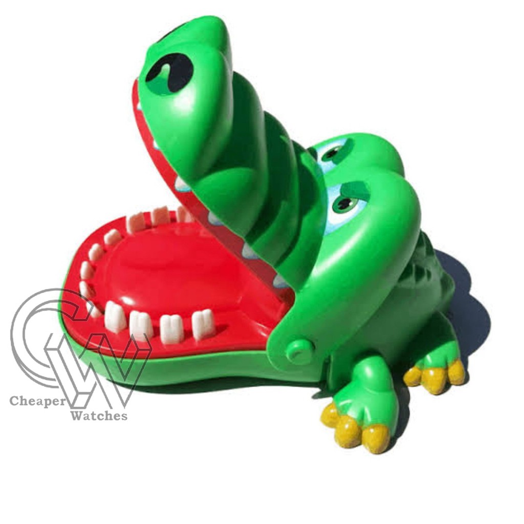 Cheaper-Mainan Buaya Gigit Jari Crocodile Dentist bikin Seru Game Mainan Anak dan Dewasa