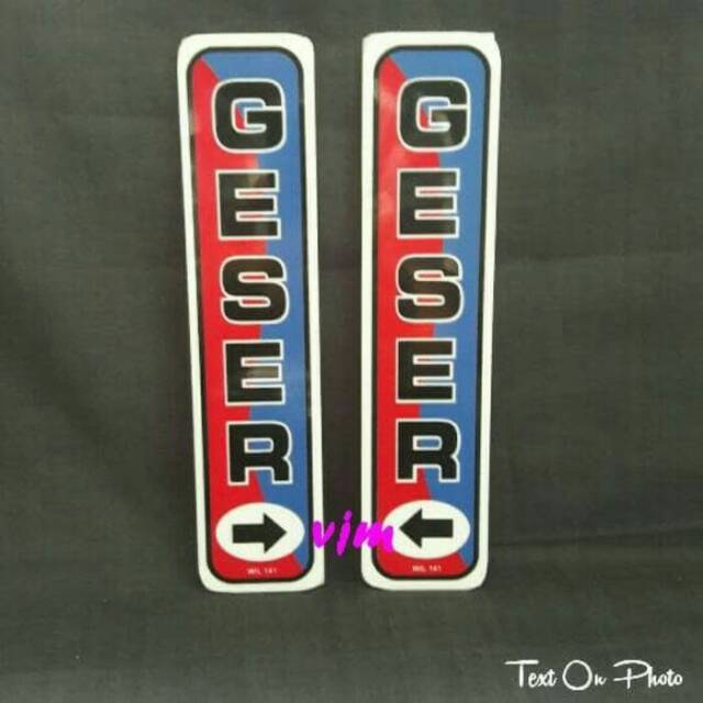

Plat acrylic GESER 19,5x4,5cm (harga satuan ya kak)
