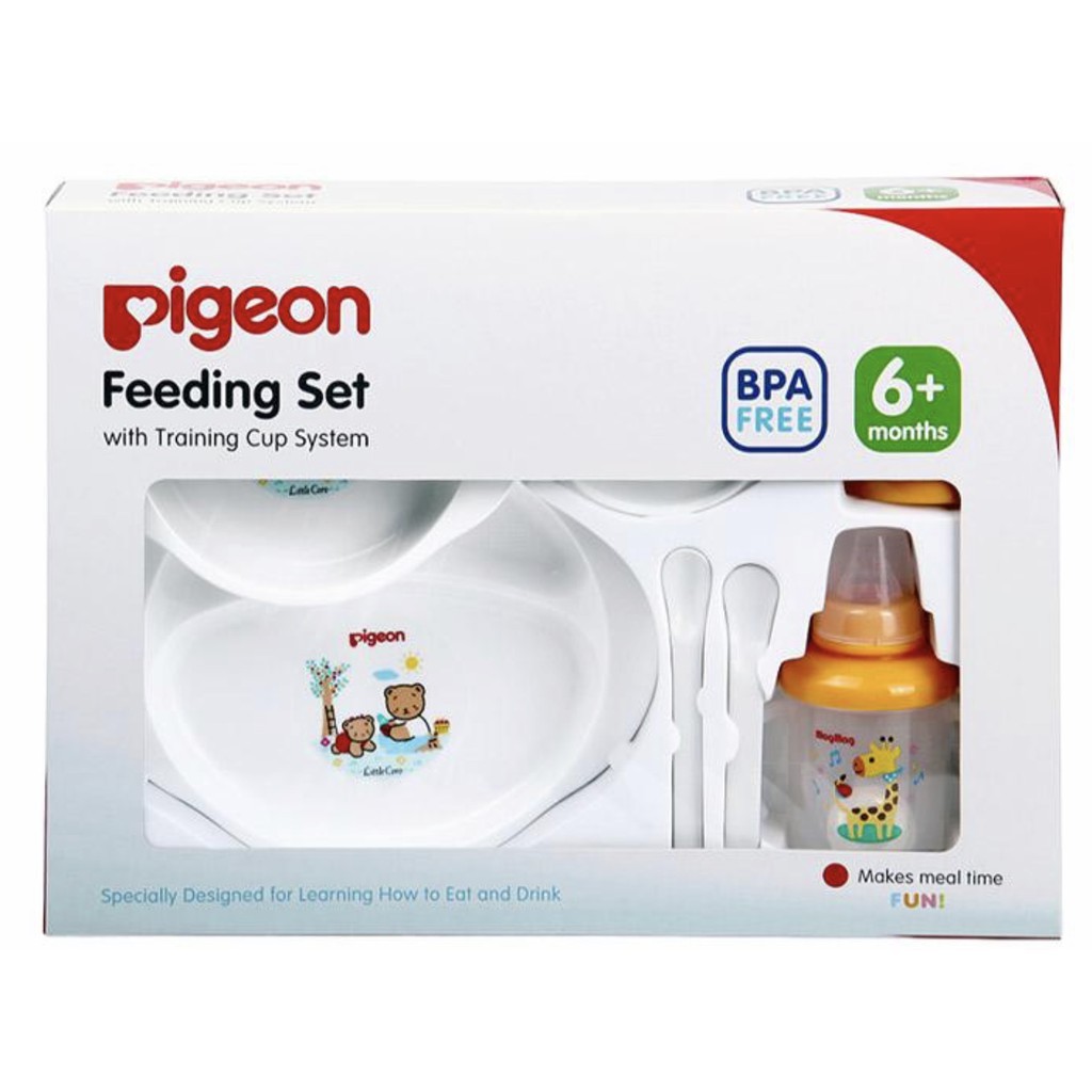 Pigeon Feeding Set with Training Cup System 6+ Bulan