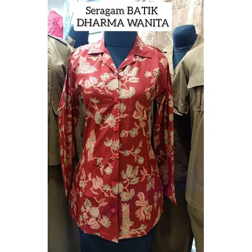 ATASAN SERAGAM  BATIK DHARMAWANITA