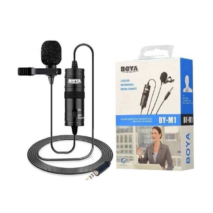 Boya BY-M1 Lavalier Microphone Clip On