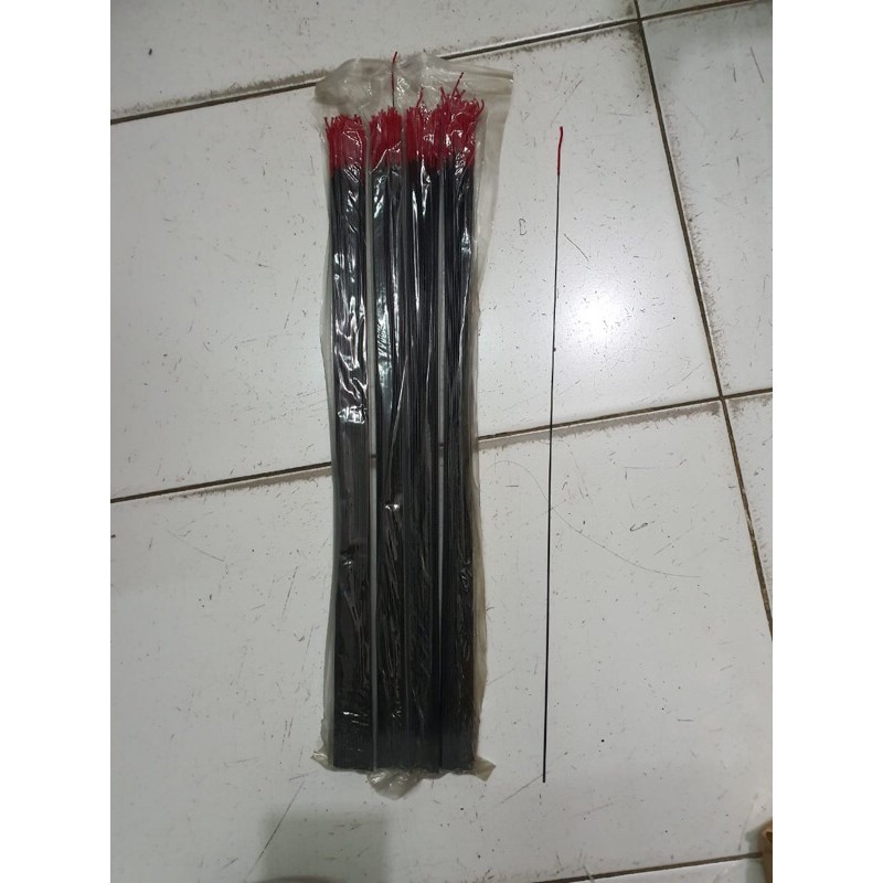 Ujung Tegek Ruas Ros Bahan Carbon Karbon Panjang 45cm, Harga Per 1Pcs