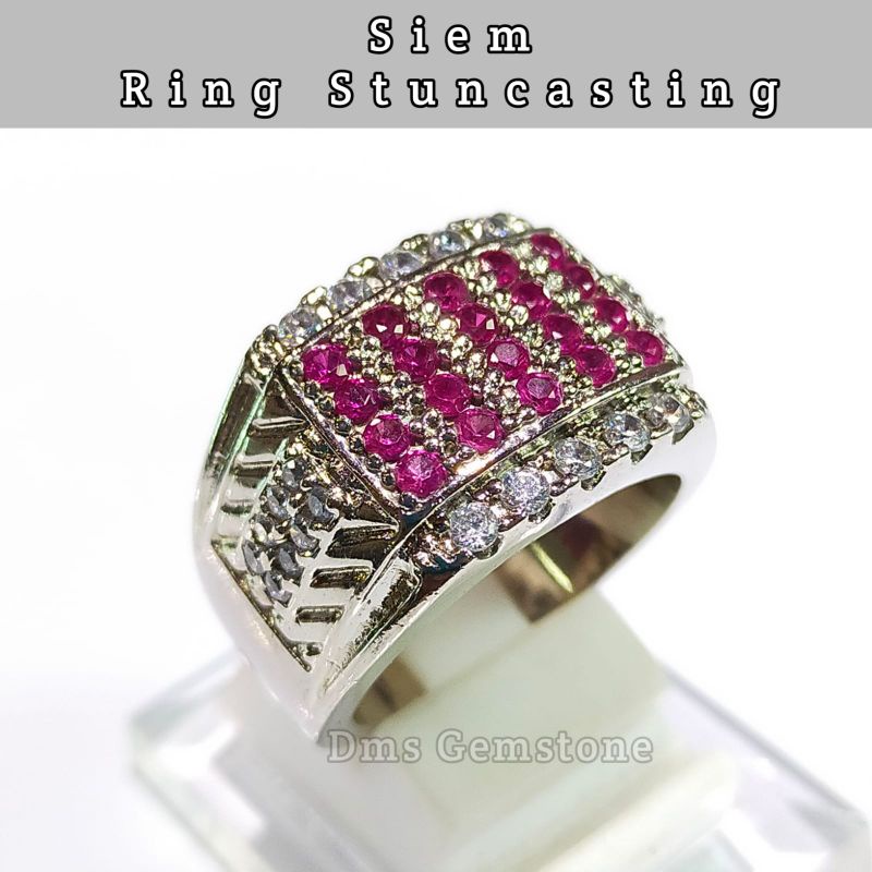 Batu Siem Cincin Stample batu permata