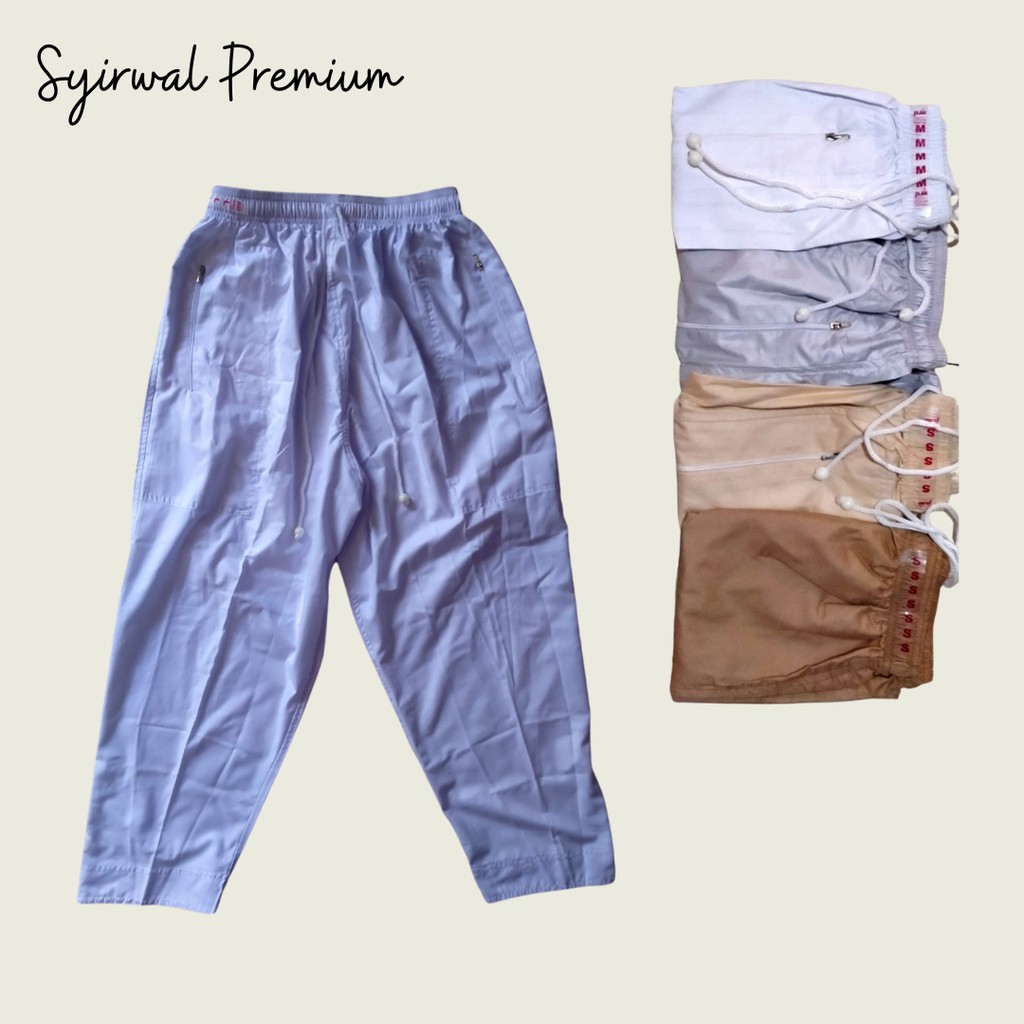 CELANA SYIRWAL / CELANA HAJI DAN UMRAH /CELANA  AL NOOR